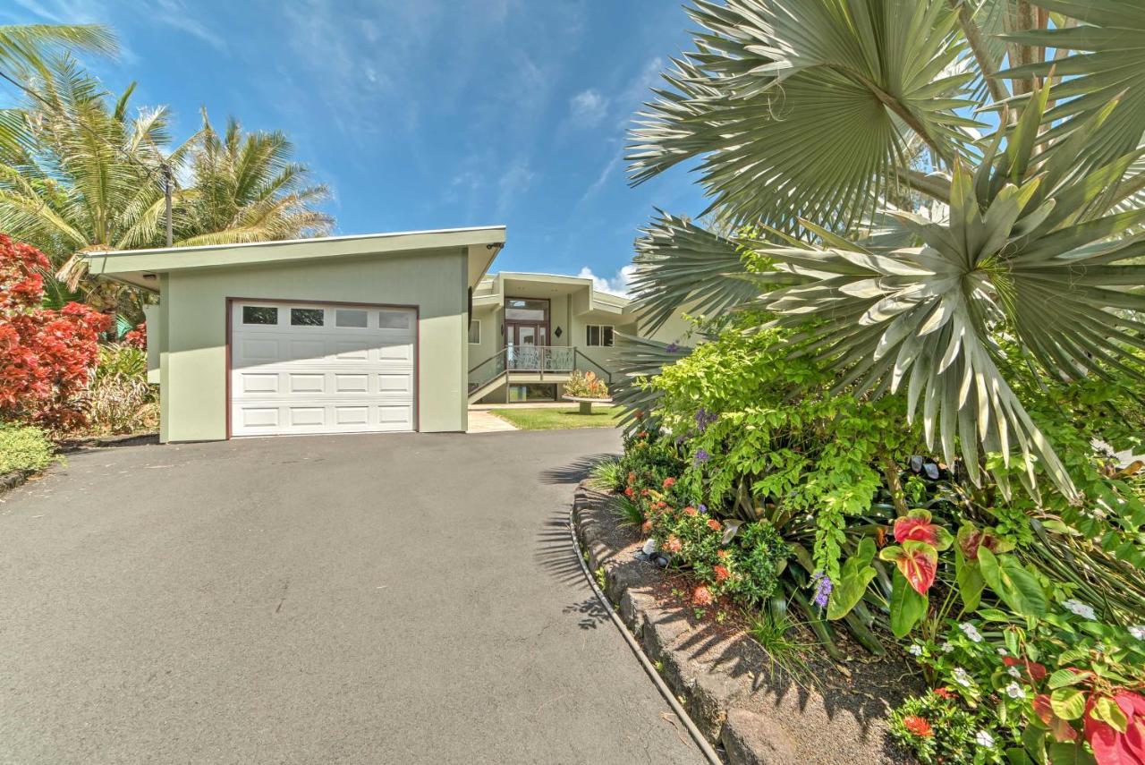 Direct Oceanfront, Big Island Home 凯阿奥 外观 照片